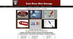 Desktop Screenshot of eastriverministorage.com